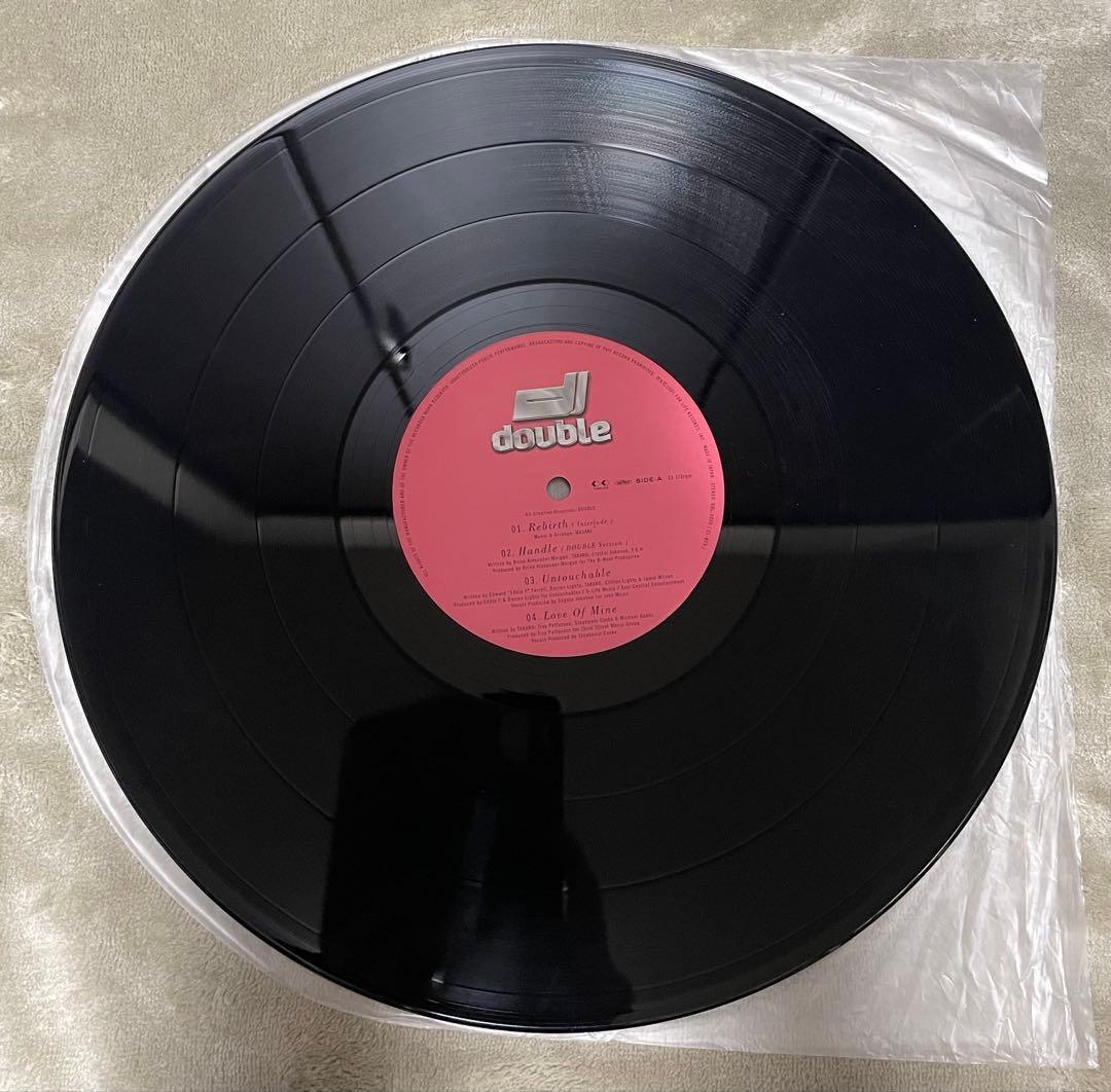 【美品】DOUBLE / double / レコード2枚組　レア盤