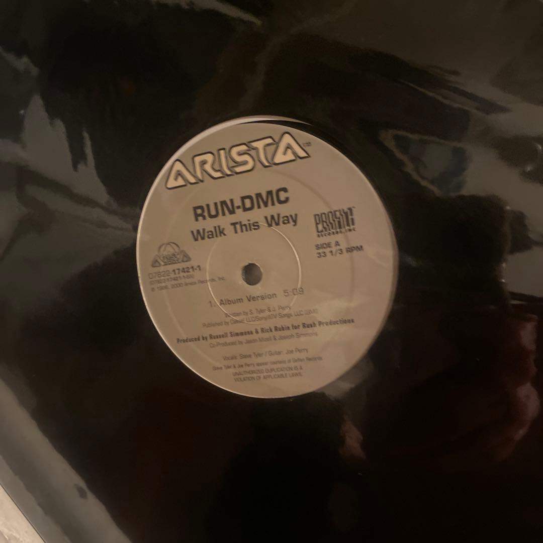 RUN-DMC Walk This Way レコード　名曲