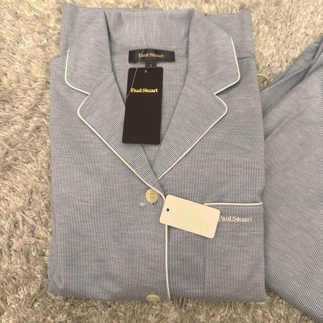 PaulStuart ポールスチュアート パジャマ 上下セット 綿100％ 新品