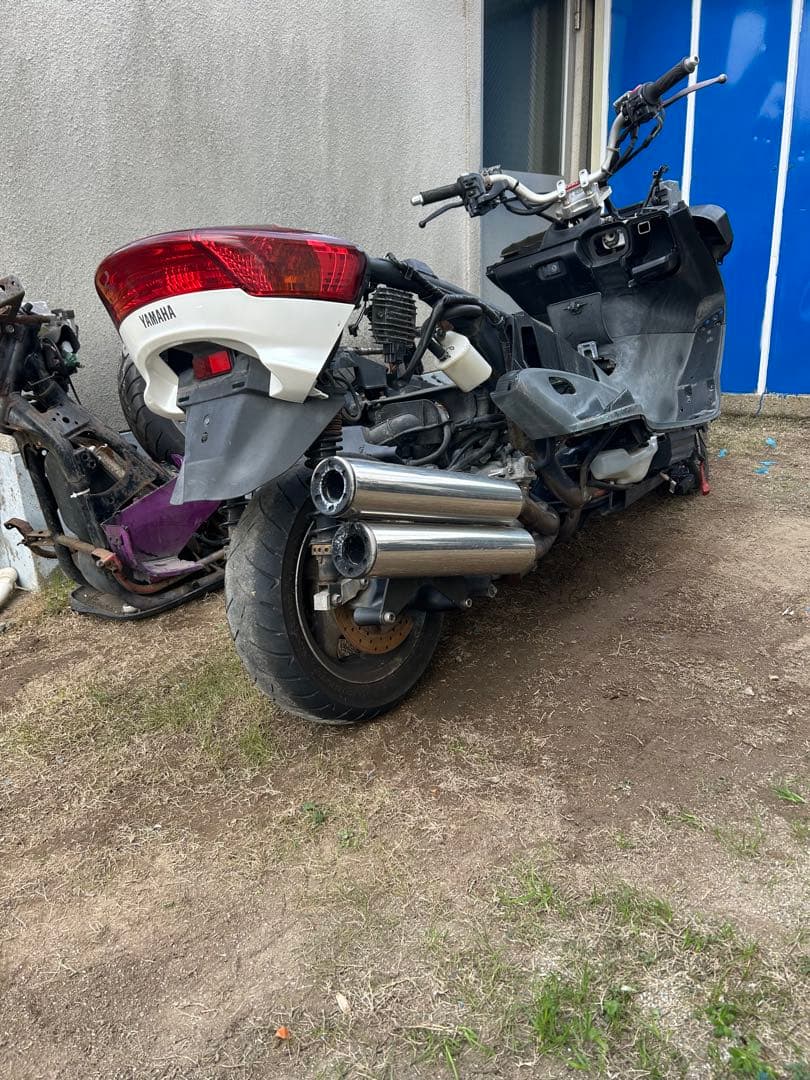 マジェスティ250社外マフラー中古品