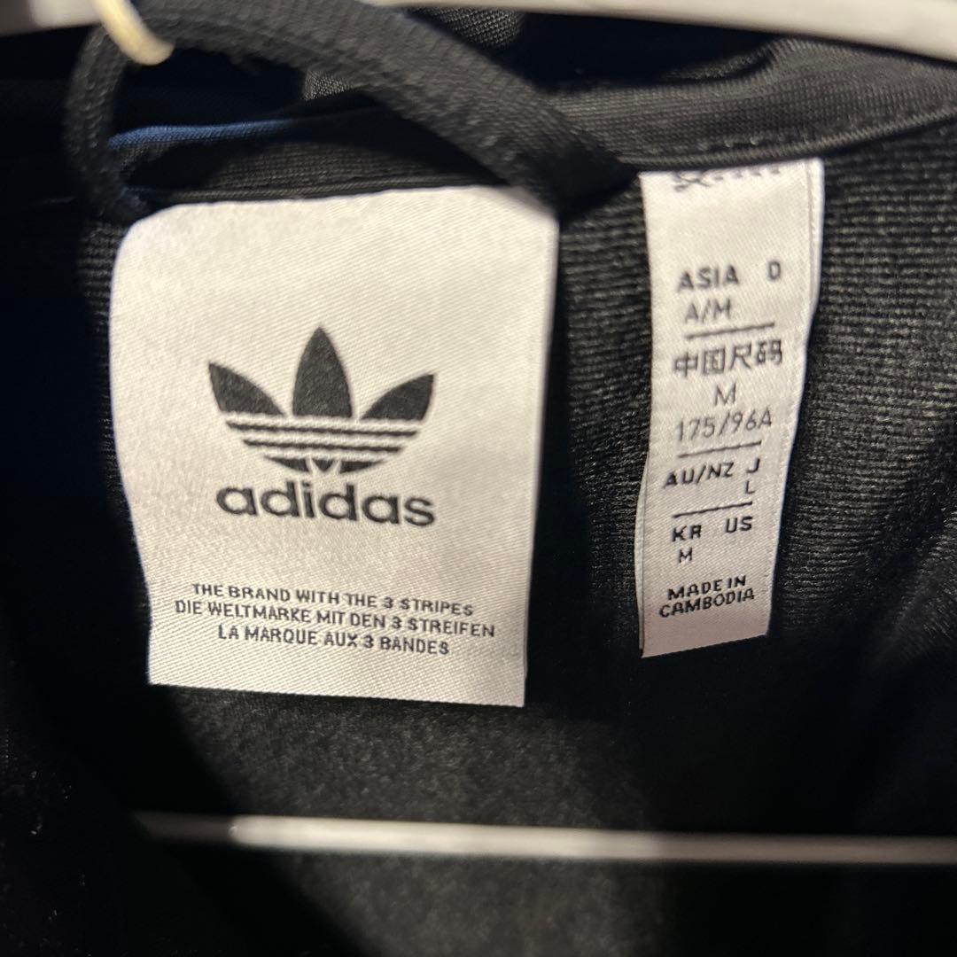 新品未使用　adidas Originalsトラックジャケットセットアップ 黒L