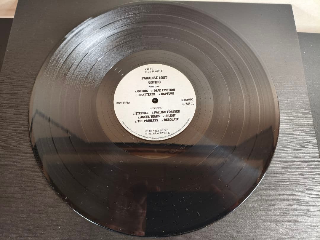1991年 UK VILE 26 Paradise Lost Gothic