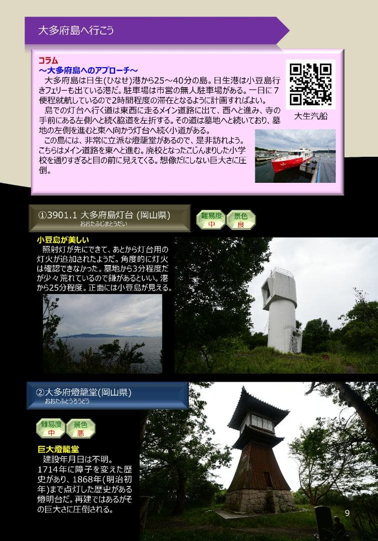 【直販】灯台へ行こう２０２６年版❶～❾４冊セット(特別割引２５%)