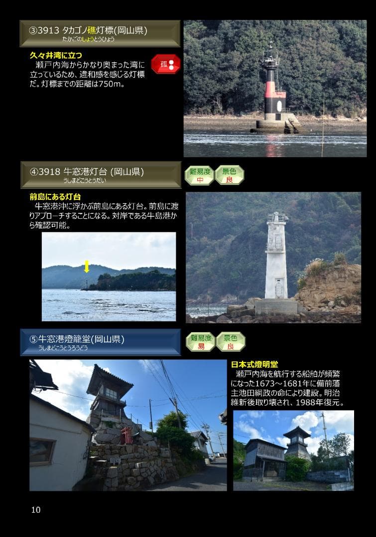 【直販】灯台へ行こう２０２６年版❶～❾４冊セット(特別割引２５%)