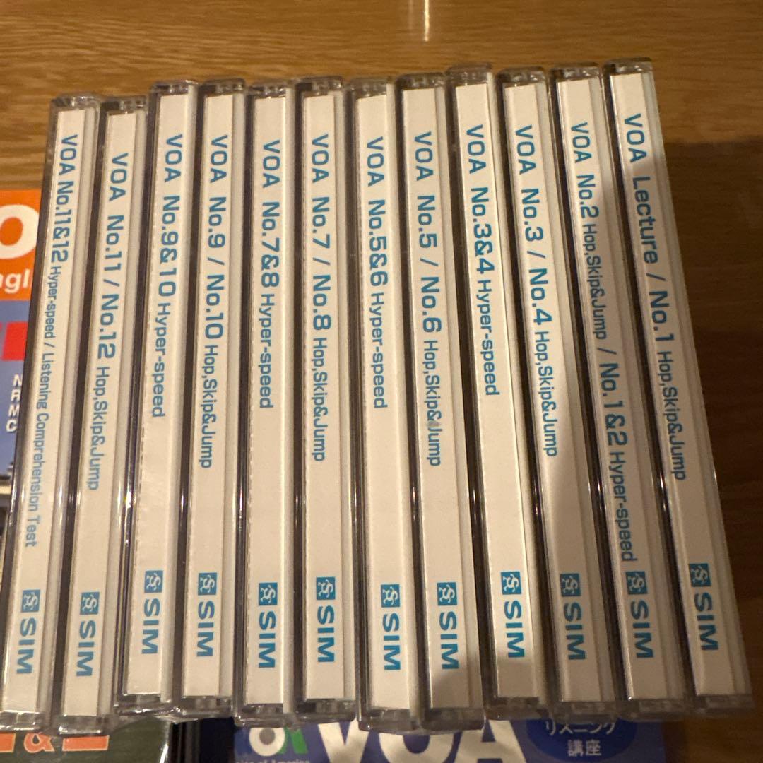 VOA Special English CD 12枚&テキスト　スーパーエルマー