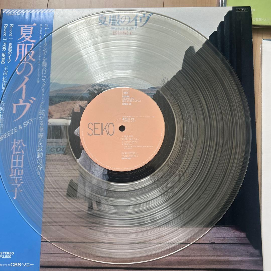 松田聖子 主演映画サントラLPレコード 4セット