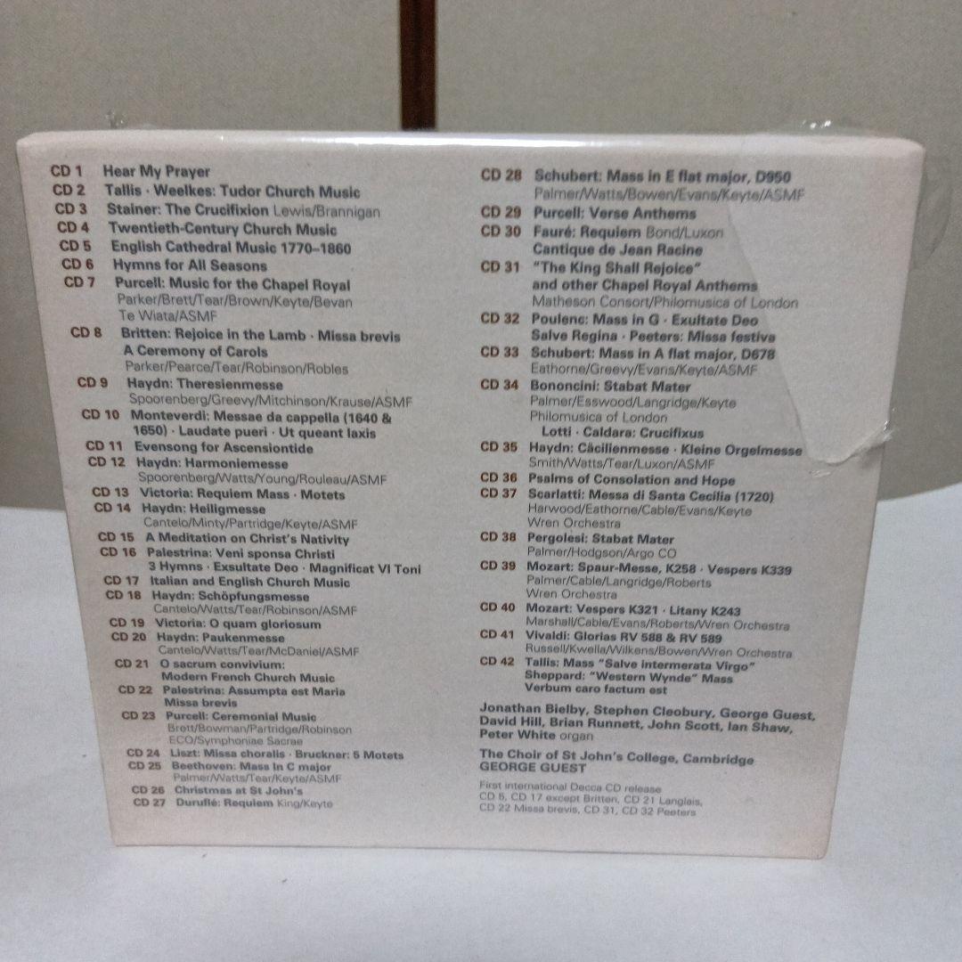 The Choir of St John's College 未開封新品
