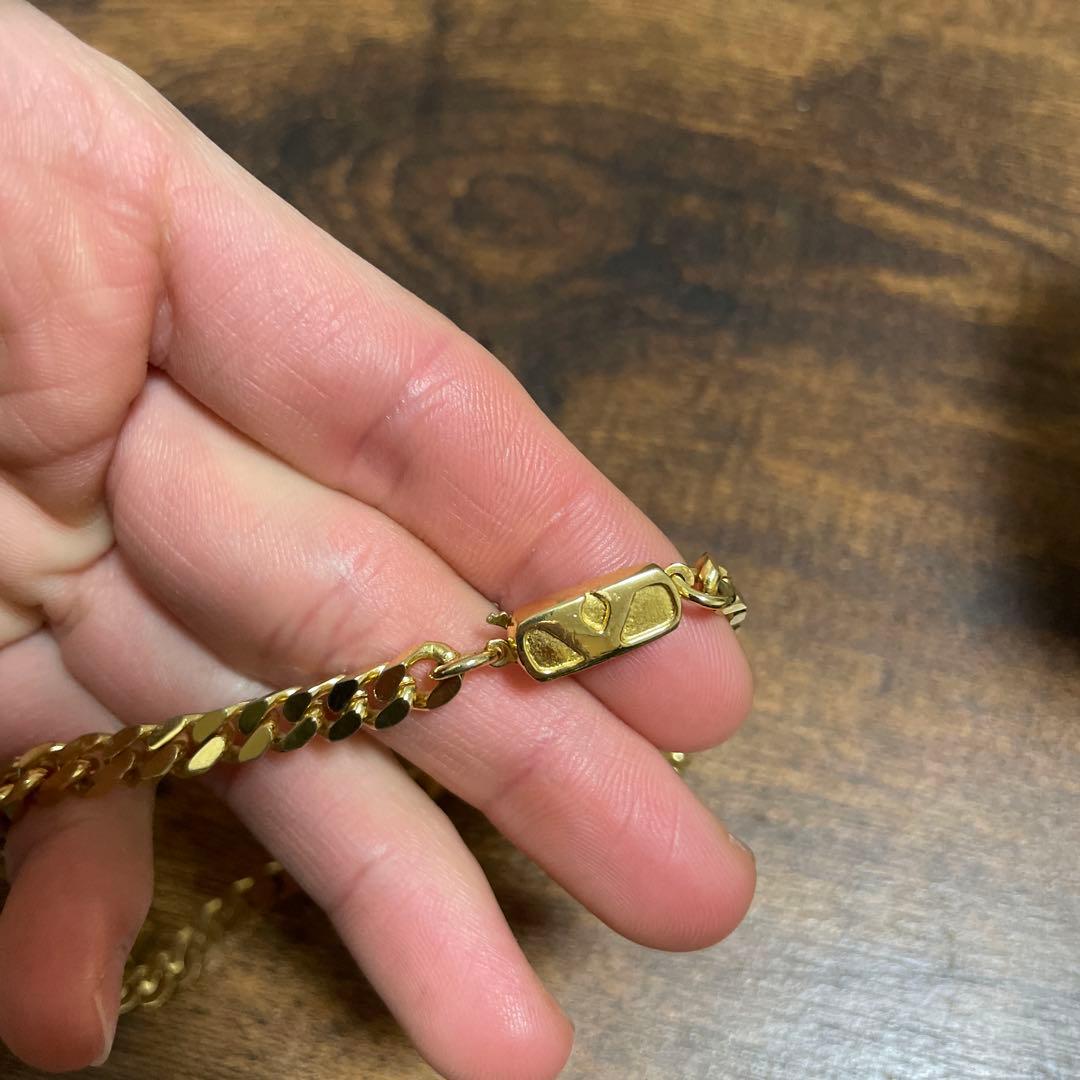 VALENTINO ヴァレンティノ ネックレス Vロゴ ヴィンテージ