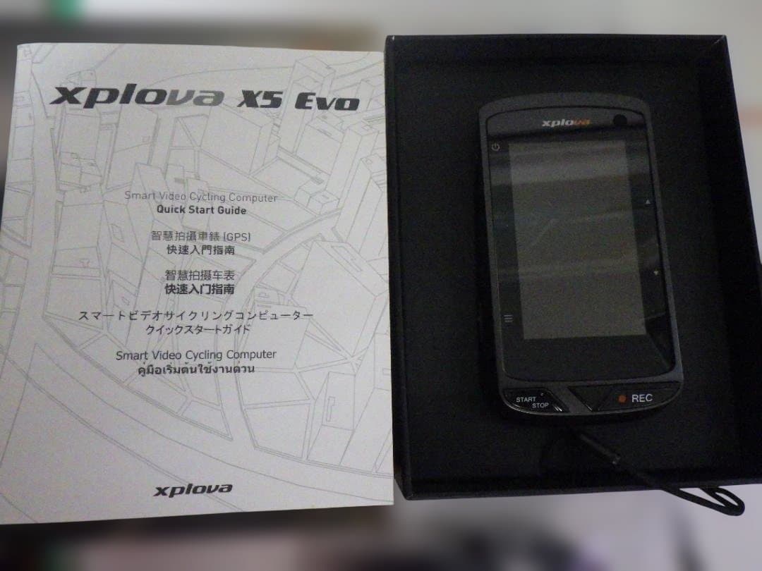 サイクルコンピューター　XPLOVA　X5Evo