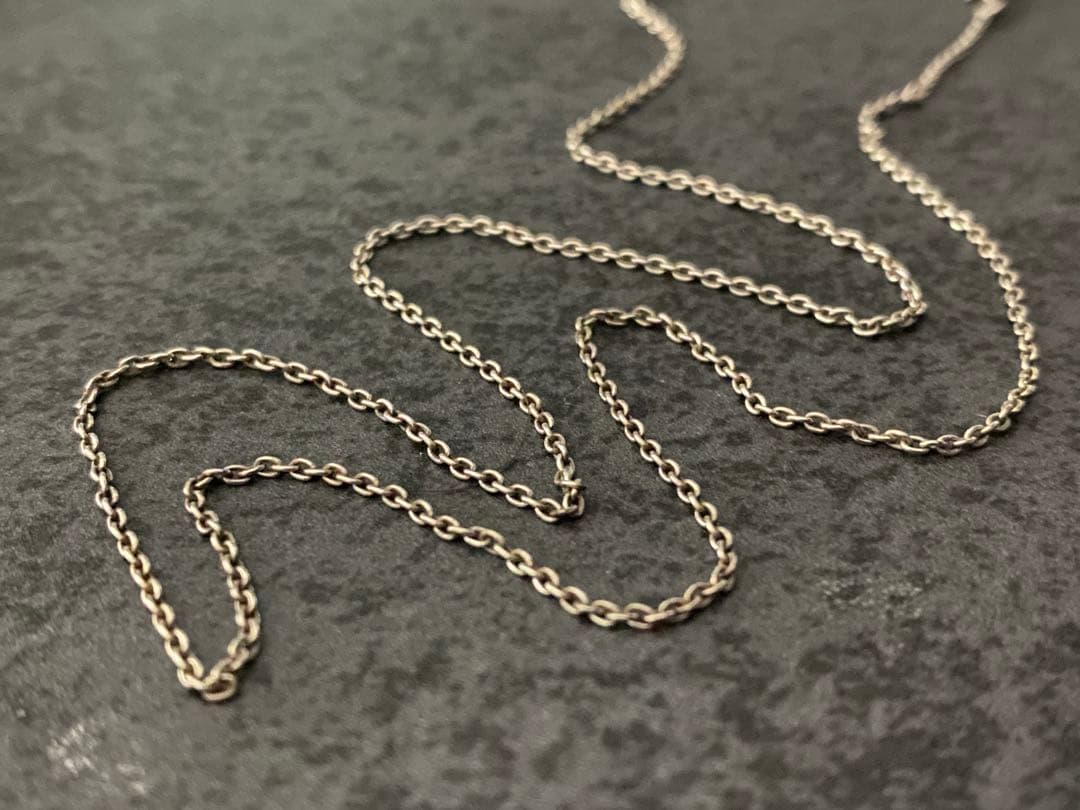 【Silver925】極美品 ネックレスチェーン 50cm 純銀 刻印あり