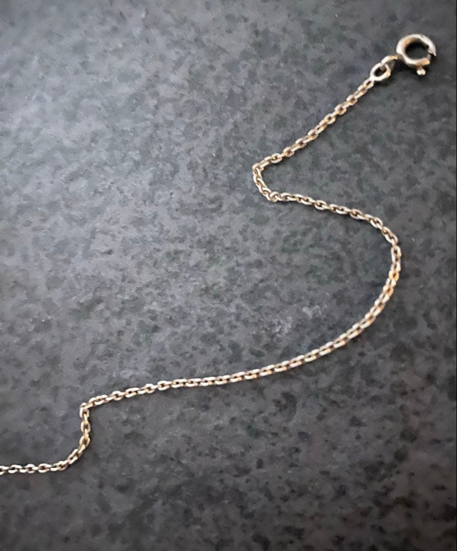 【Silver925】極美品 ネックレスチェーン 50cm 純銀 刻印あり