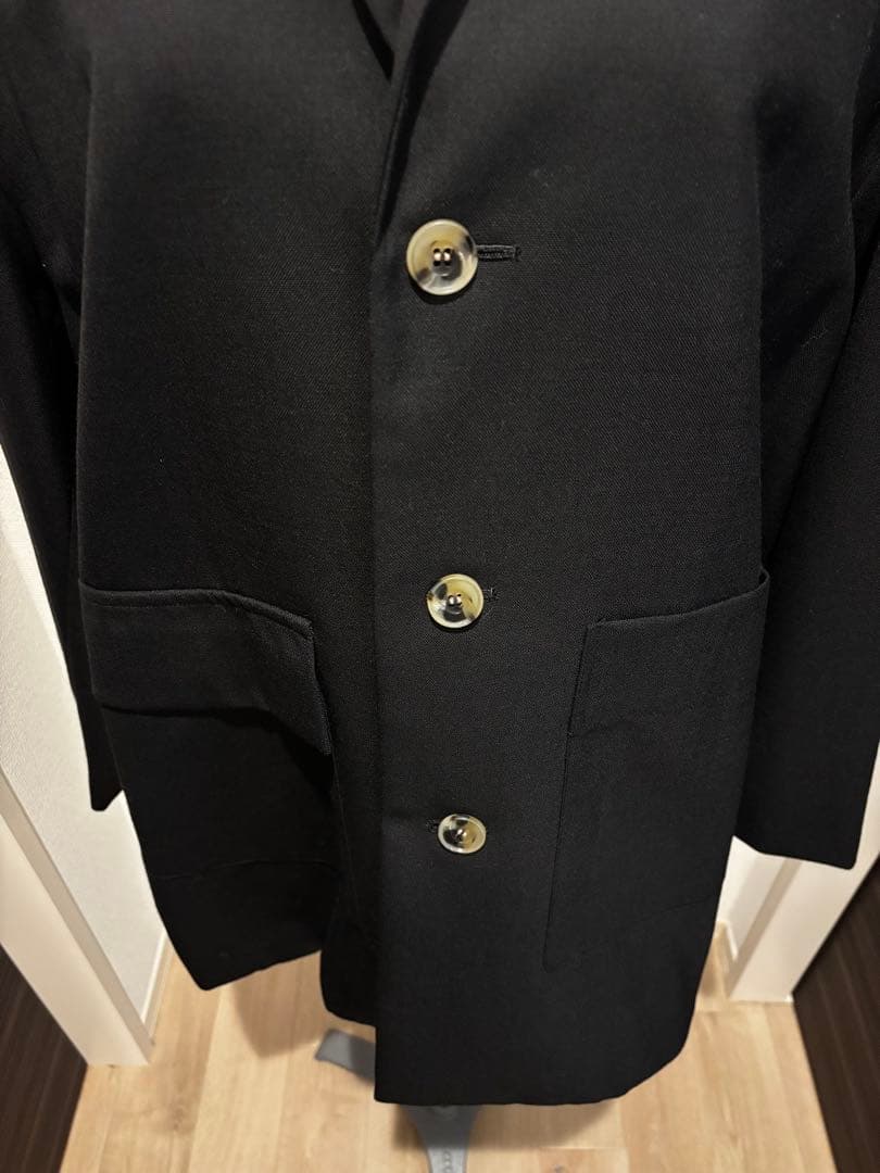 ジャケット・アウター ENFOLD HighTwist Weave BOX JACKET 36