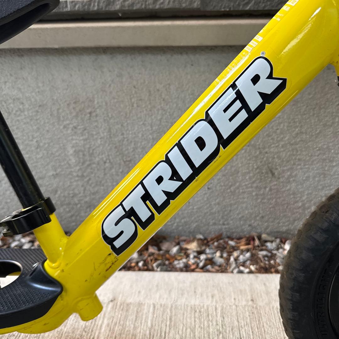 STRIDER 12・ストライダー 12【日本正規品】 イエロー　バランスバイク