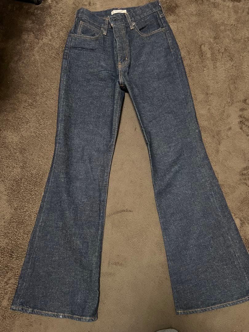 moussy MVS FLAREブーツカットデニムフレア 26