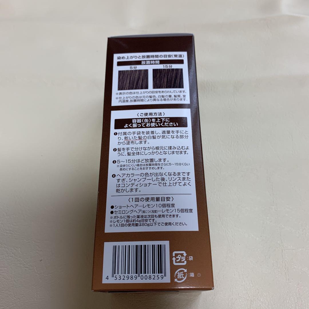 ヘアボーテ　エクラ　ボタニカル　エアカラーフォーム　ダークブラウン　80g