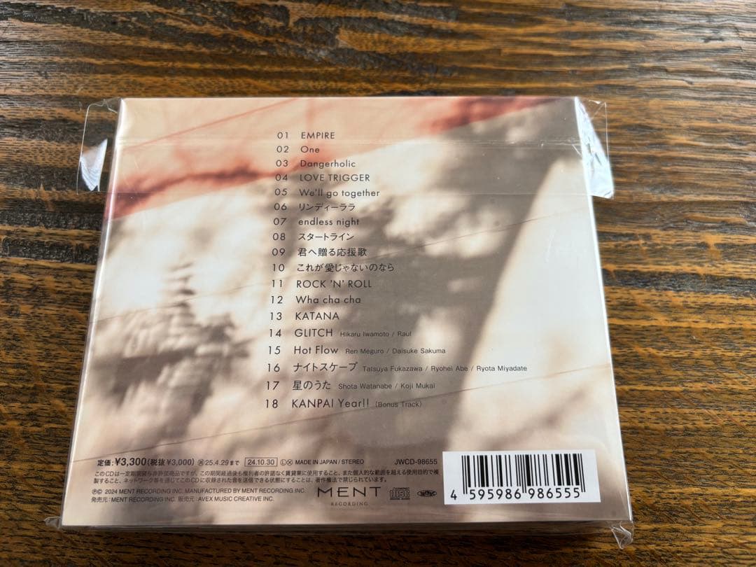 Man RAYS初回盤&通常盤セット