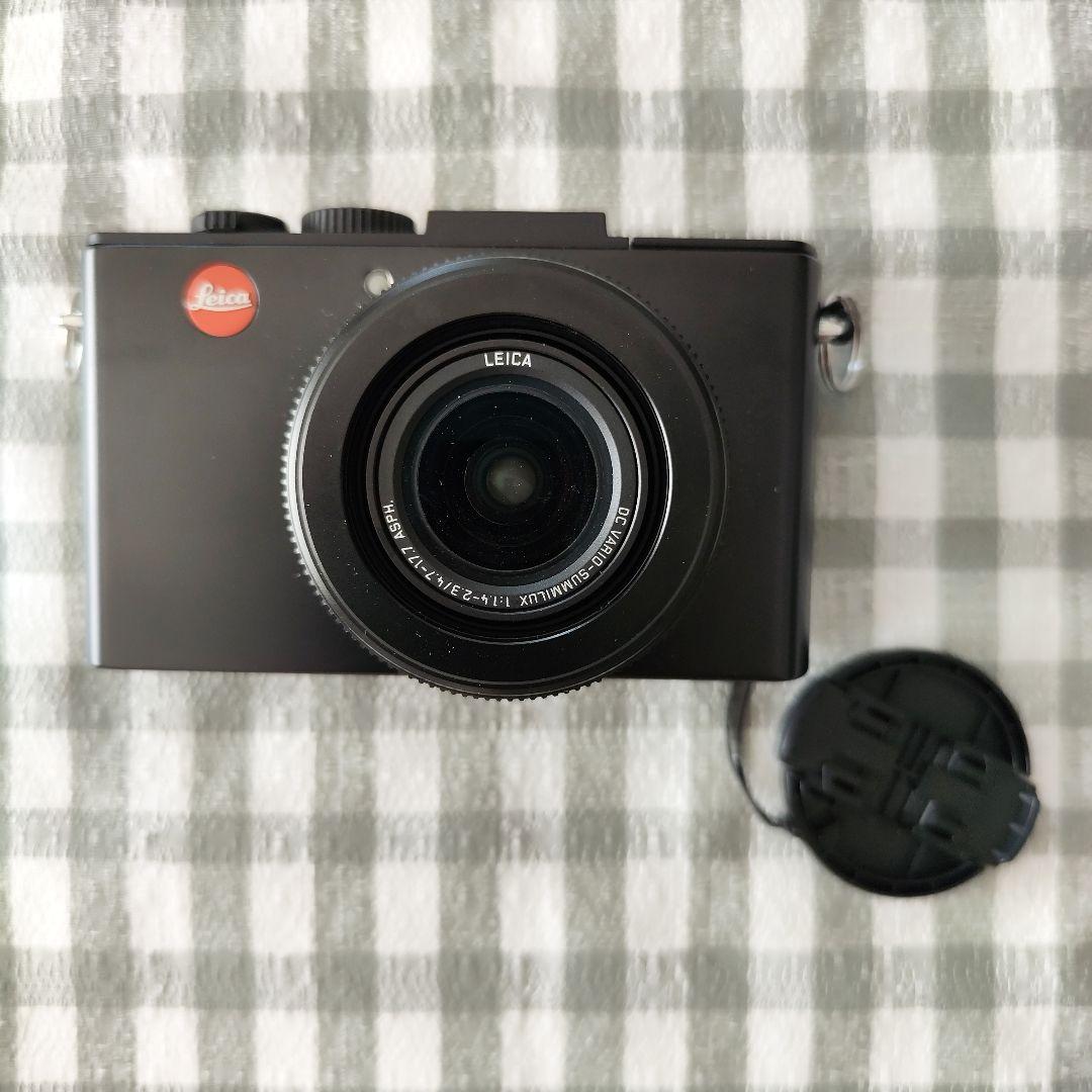 美品！ Leica ライカ D-LUX6セット 本革ハーフケース、予備Batt付