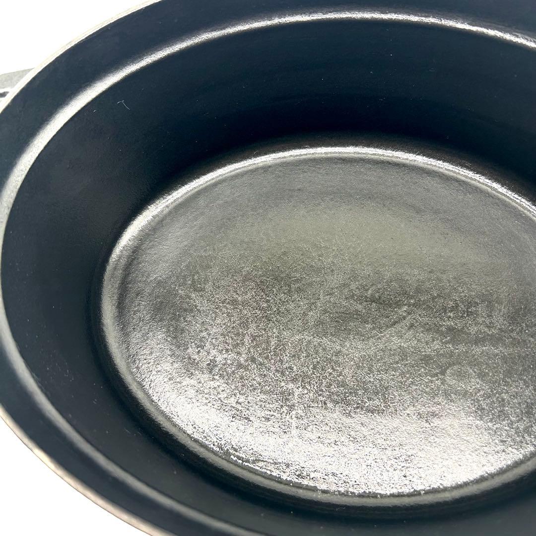 STAUB「ピコ・ココット オーバル」ブラック 27cm