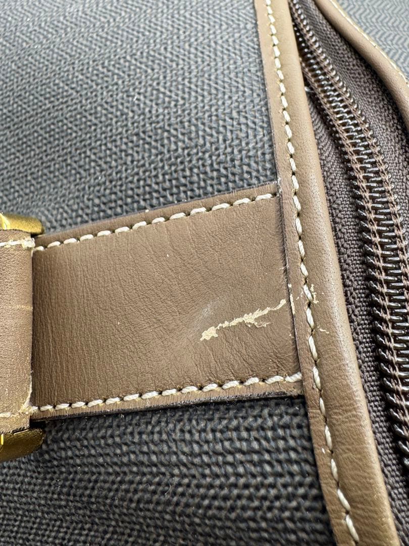 dunhillダンヒル ボストンバッグ　pvc 良品