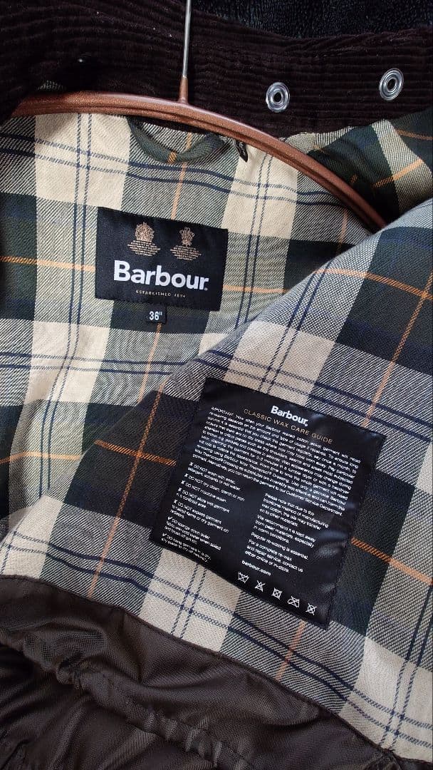 Barbour ダークグリーン ジャケット 36