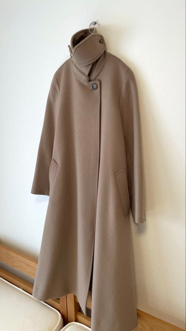 steven alan ウールカシミヤ テントコート M モカ