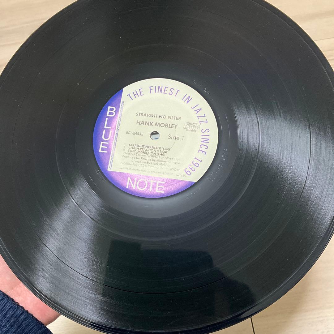 ハンクモブレー　STRAIGHT NO FILTER US盤レコード