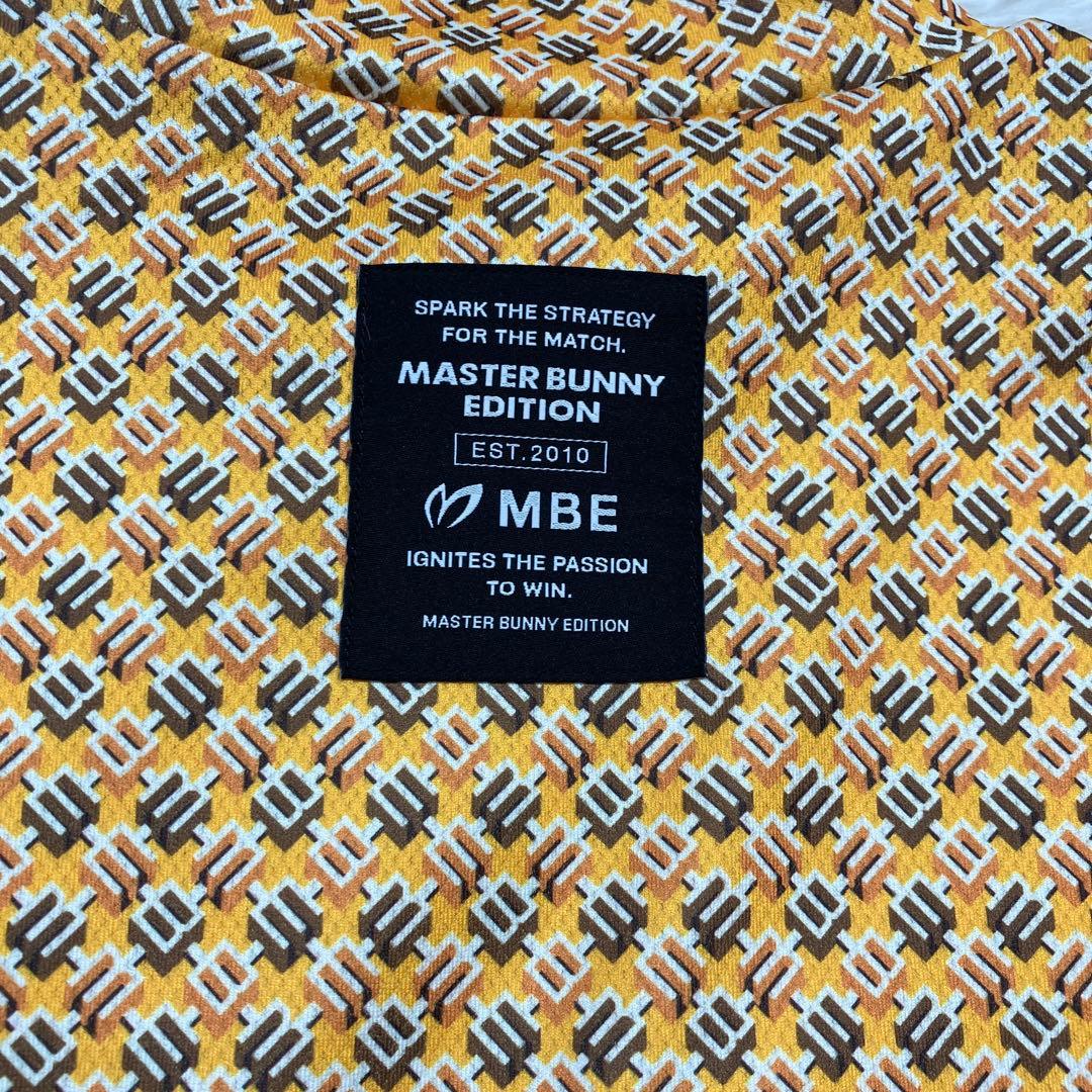 極美品 希少サイズ マスターバニー ゴルフウェア半袖 モックネック 3XL