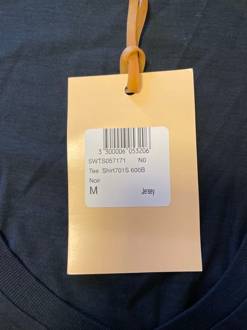 新品未使用　John Gallianoバックプリント　VネックTシャツ ブラック