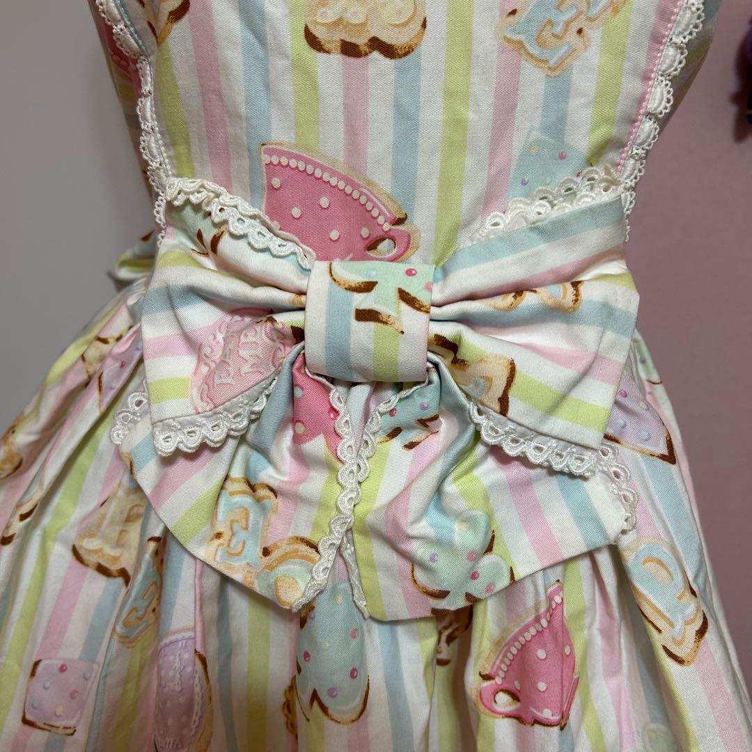 Angelic Pretty Wonder Cookie ビスチェ ホワイト