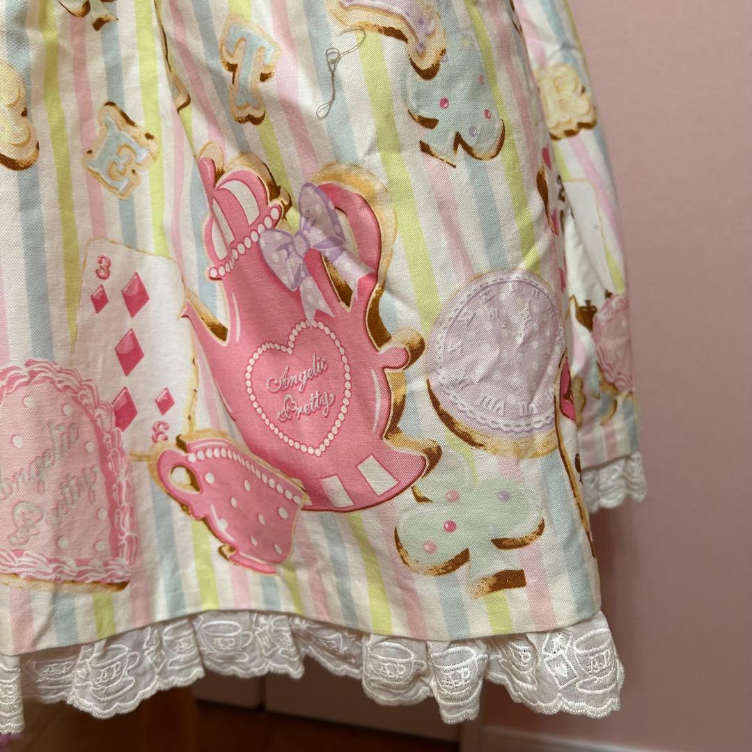 Angelic Pretty Wonder Cookie ビスチェ ホワイト