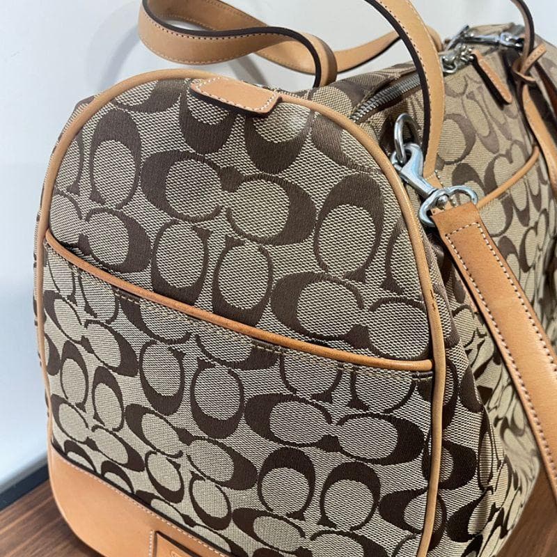 【専用】COACH シグネチャー ボストンバッグ 旅行 大きめ コーチ