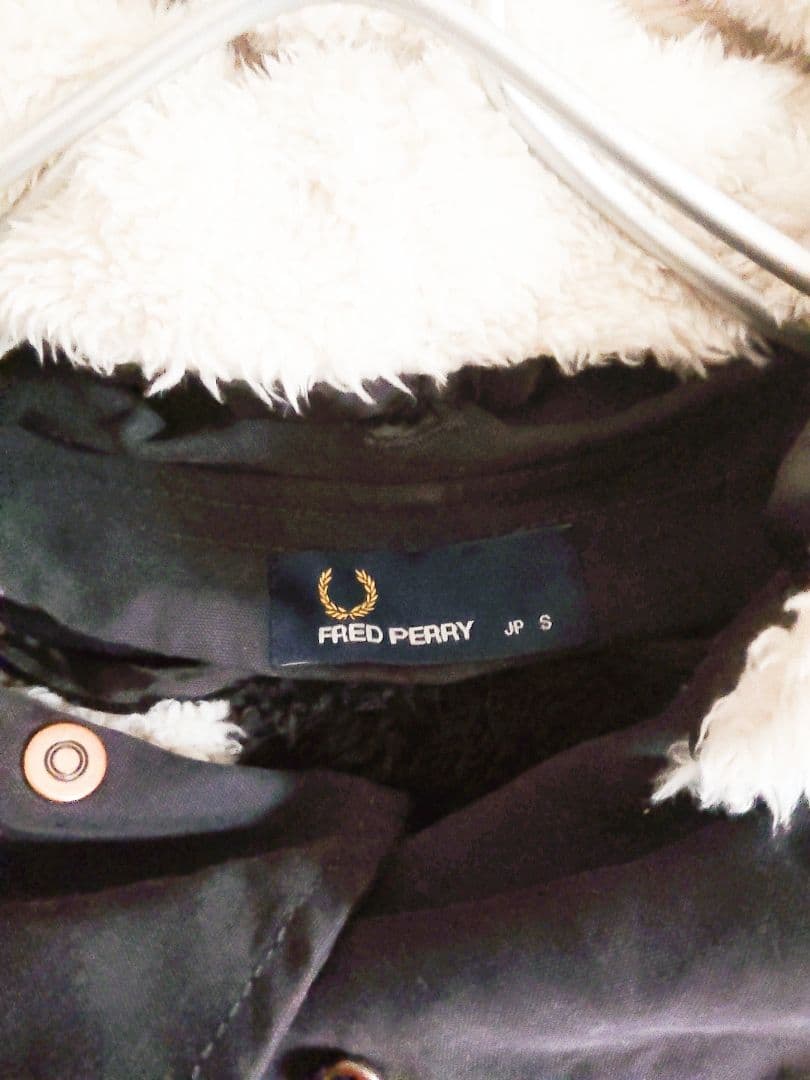 D221295 FRED PERRY ライナー付 モッズコート