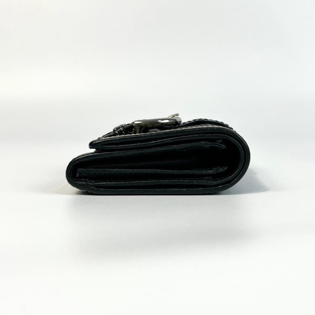 小物 Coach Soho Signature Flap Wallet Black