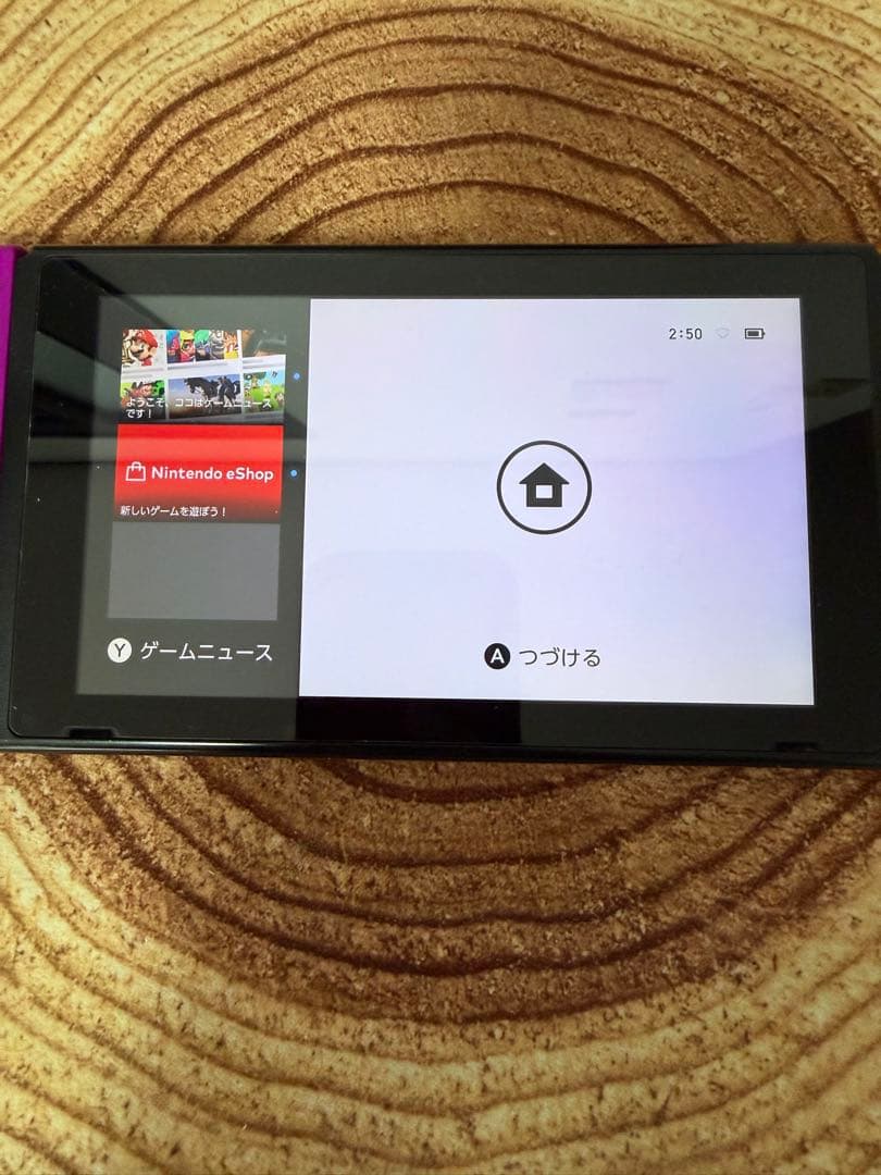 Nintendo Switch ニンテンドースイッチ本体　PPL/YEL箱無し①