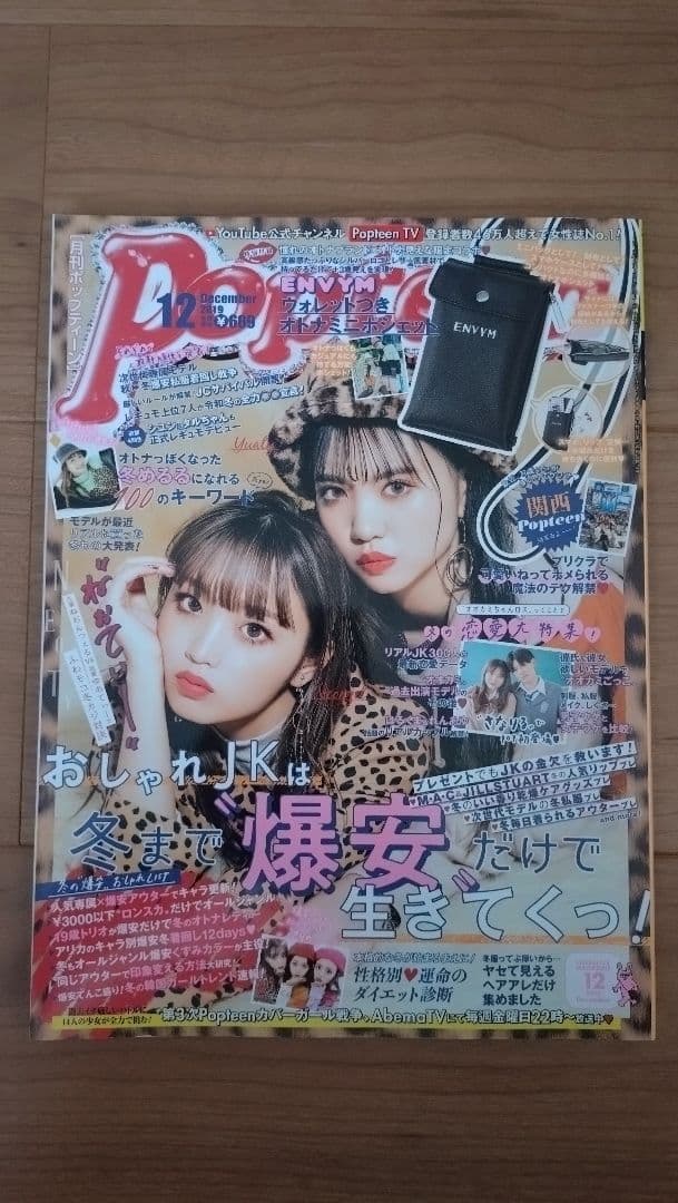 月刊ポップティーン　１５冊まとめ売り