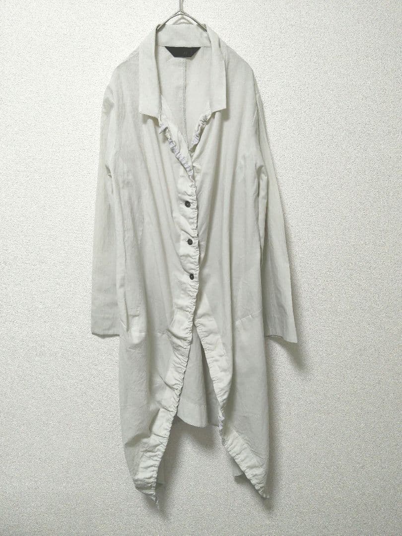 美品✨萌 MOYURU シャツジャケット 羽織 ワンピース 洗濯機で洗える
