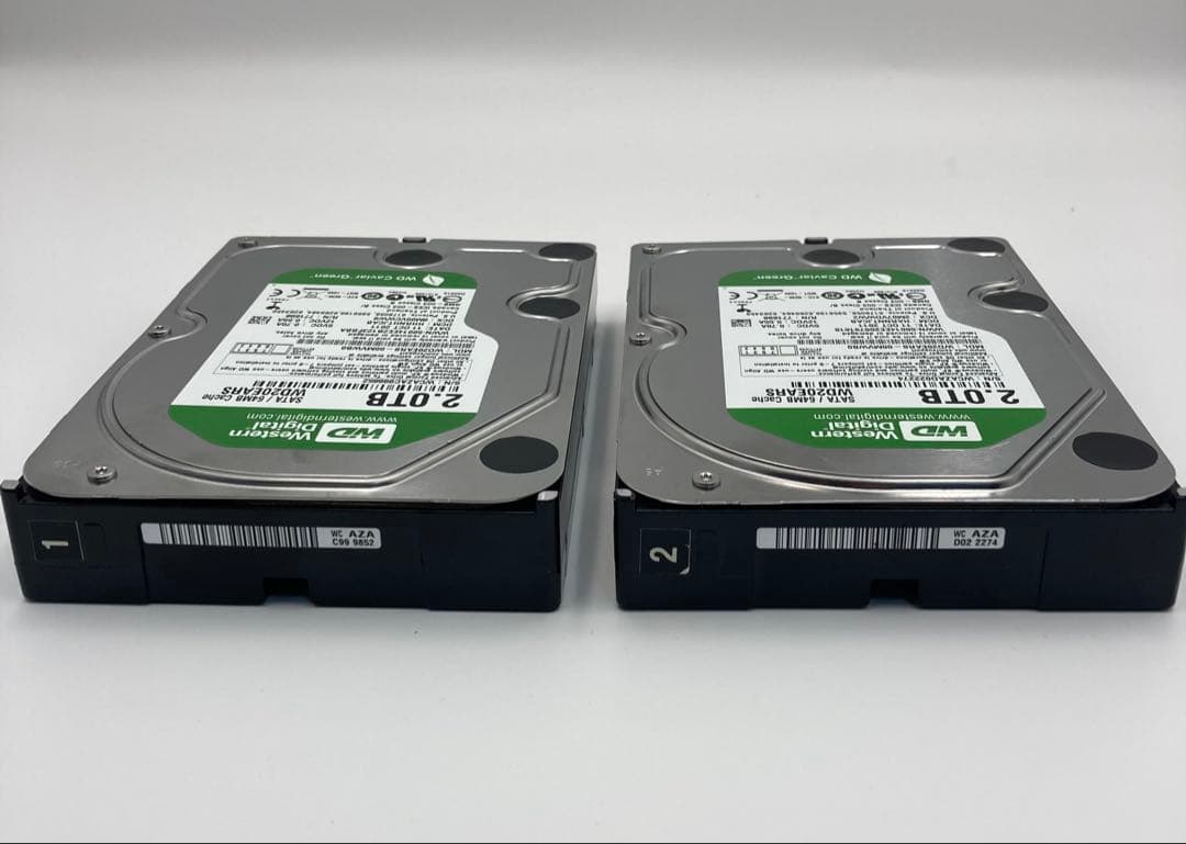 Western Digital WD20EARS（2台セット）