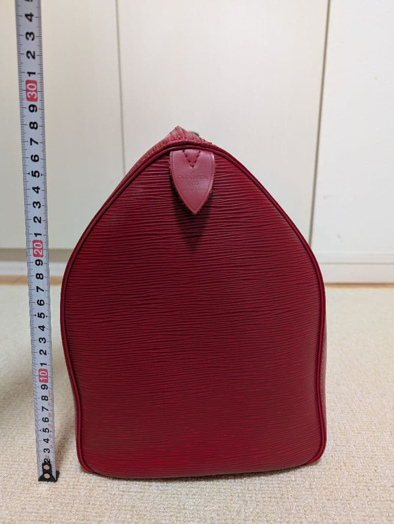 美品　ルイヴィトン エピ ボストンバッグ　赤