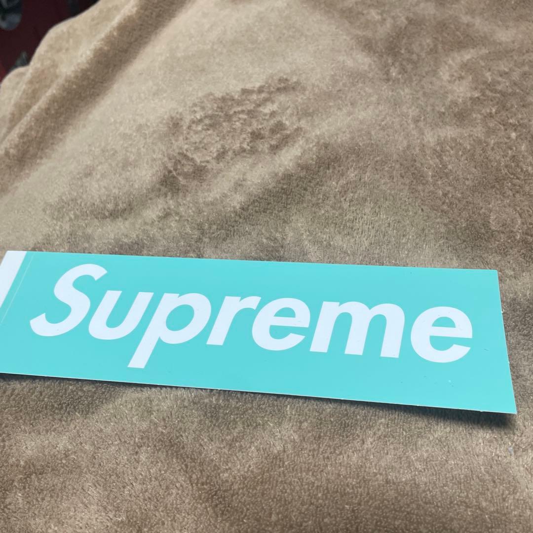 シュプリームsupreme キャンプキャップ　ティファニーステッカー付き