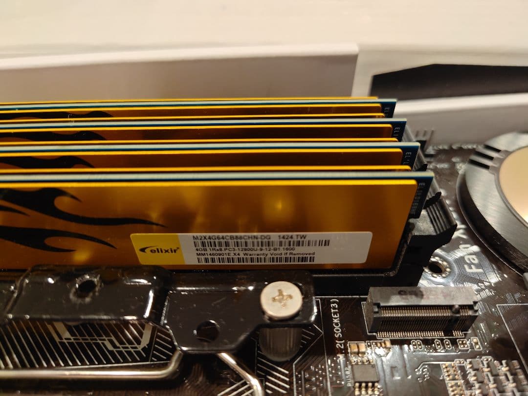 ASUS　H97-PRO CPU、メモリ