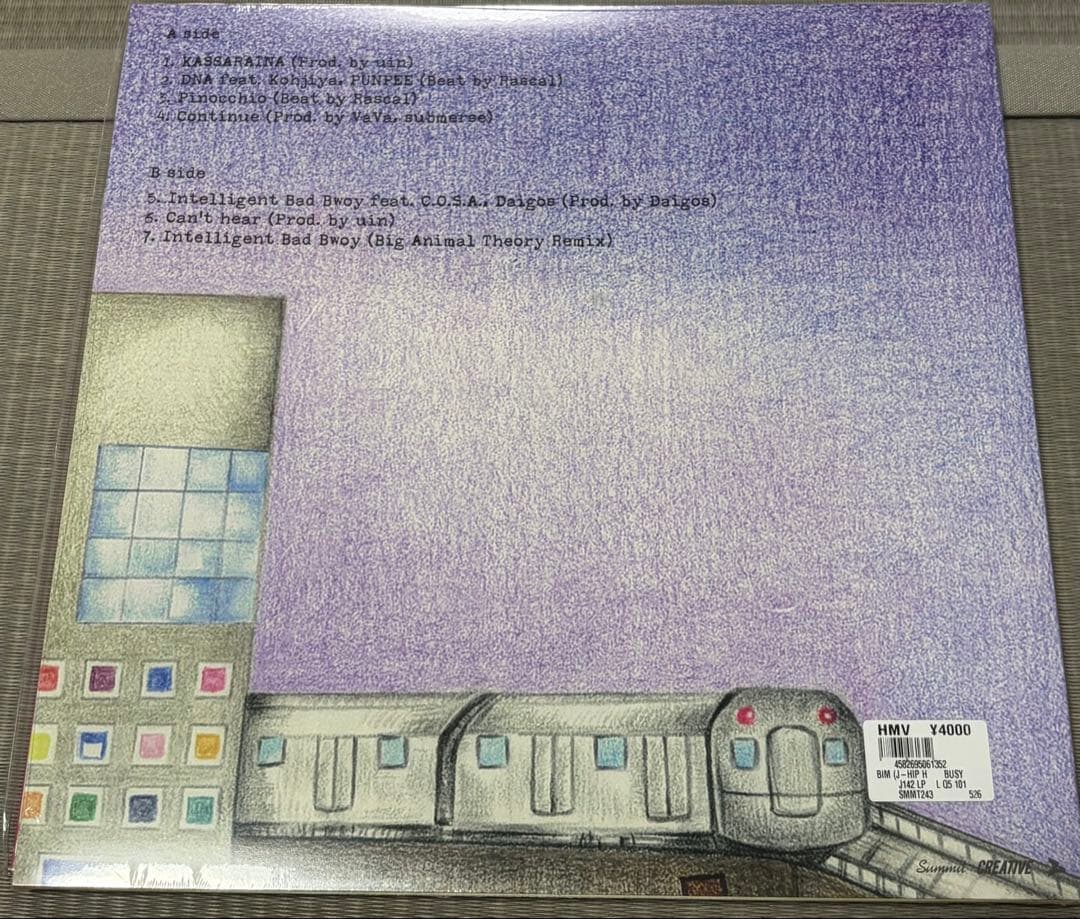 BIM BUSY LPレコード　新品未開封