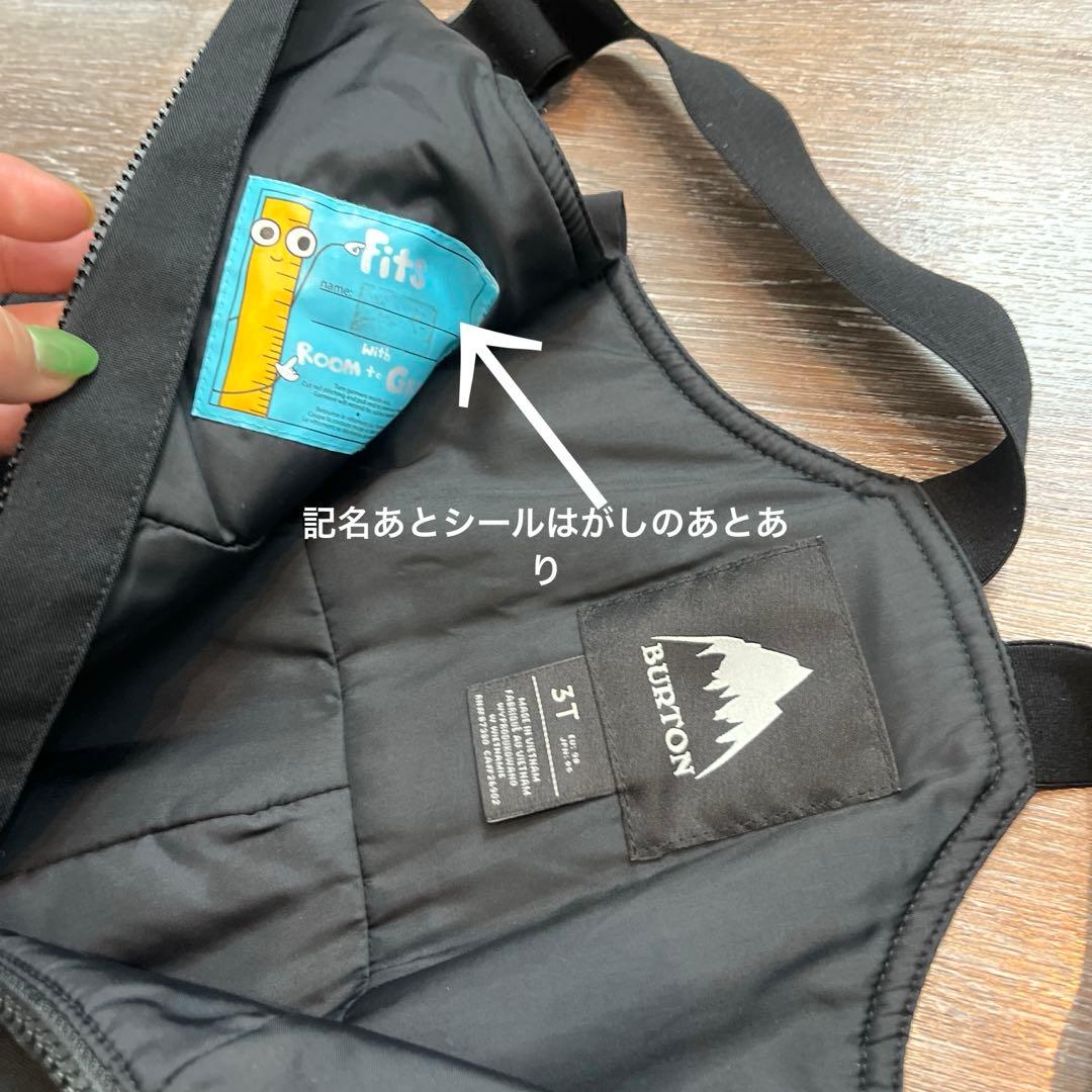 バートン　美品　ウェア　ボード　女の子スキーウェア　100 ヒブパンツ