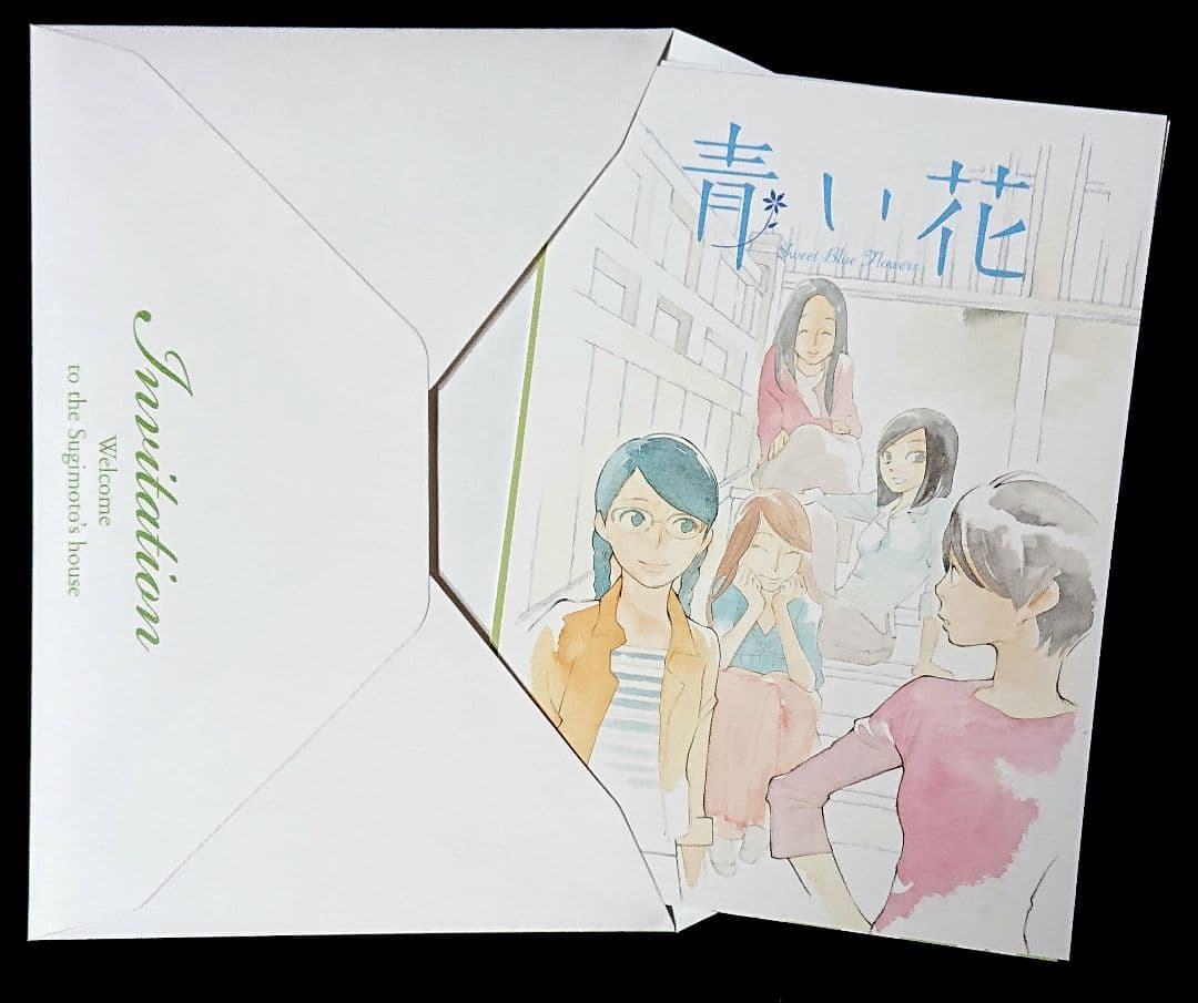 (美品) アニメ『青い花』DVD全5巻セット(初回生産版)