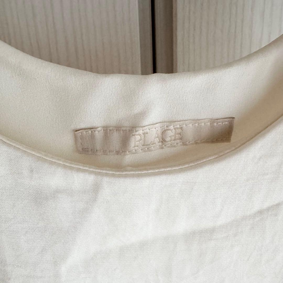 Plage 2024SS Satin Uneck キャミソール