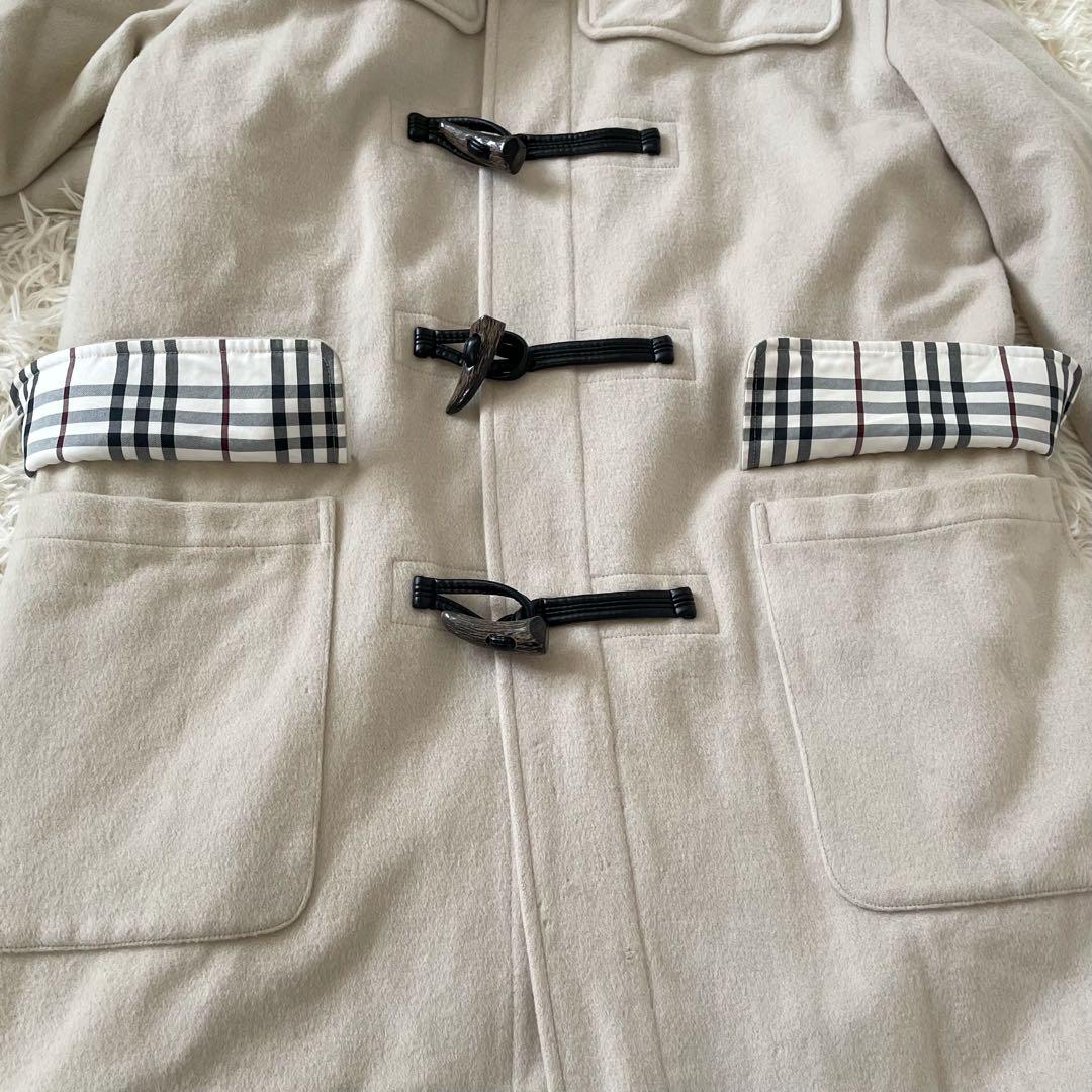 BURBERRY BLACK LABEL 裏地ノバチェック ダッフル 訳あり