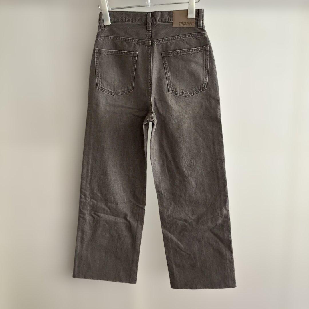 完売品 plage Tendre nature color デニム 38 茶