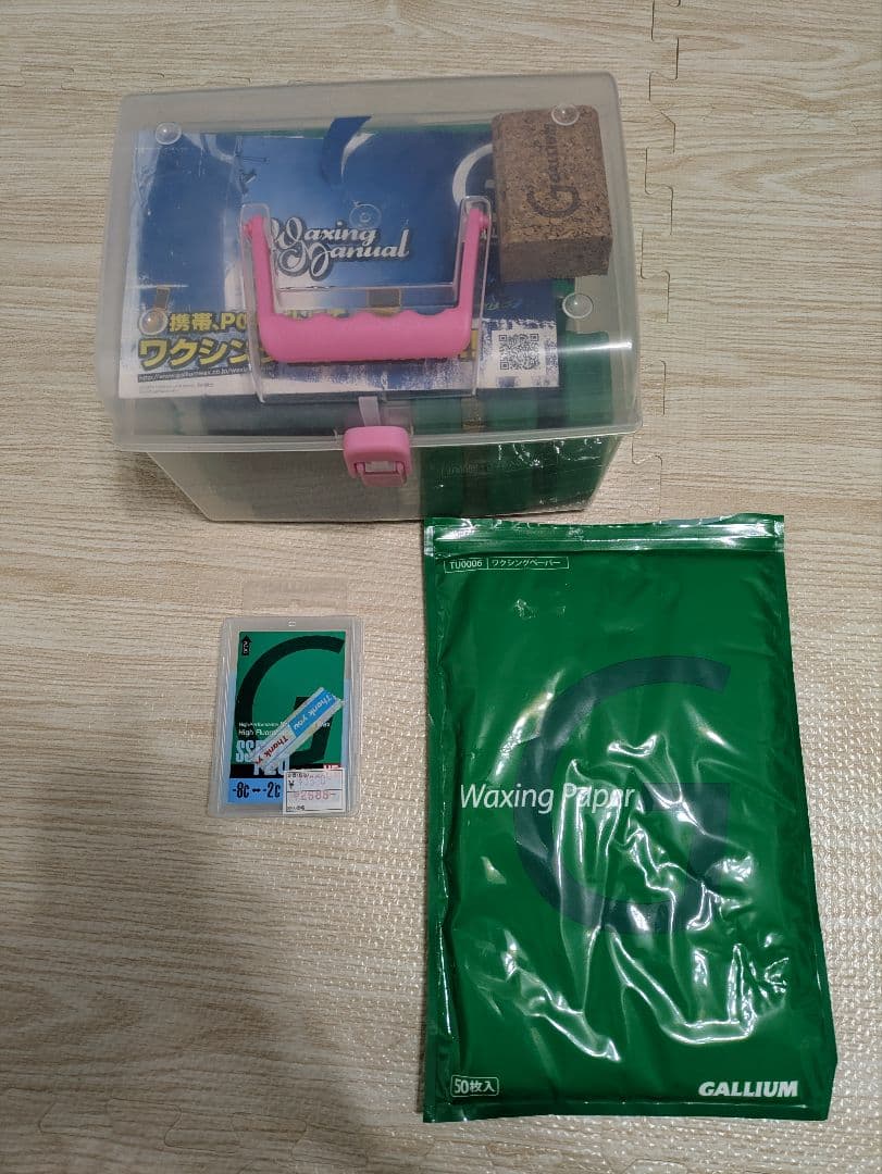 gallium wax set　ガリウムワックス　スノーボード