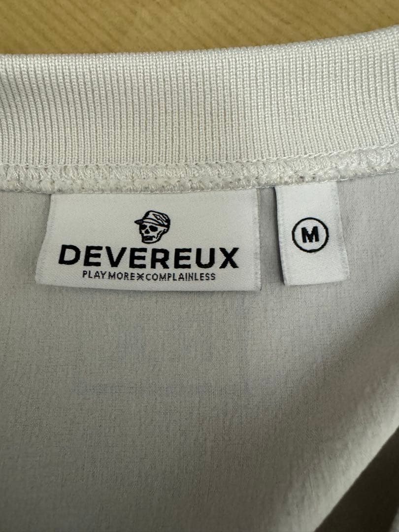 i*i様 美品✨Devereux Golf アイボリー シャツ　サイズM