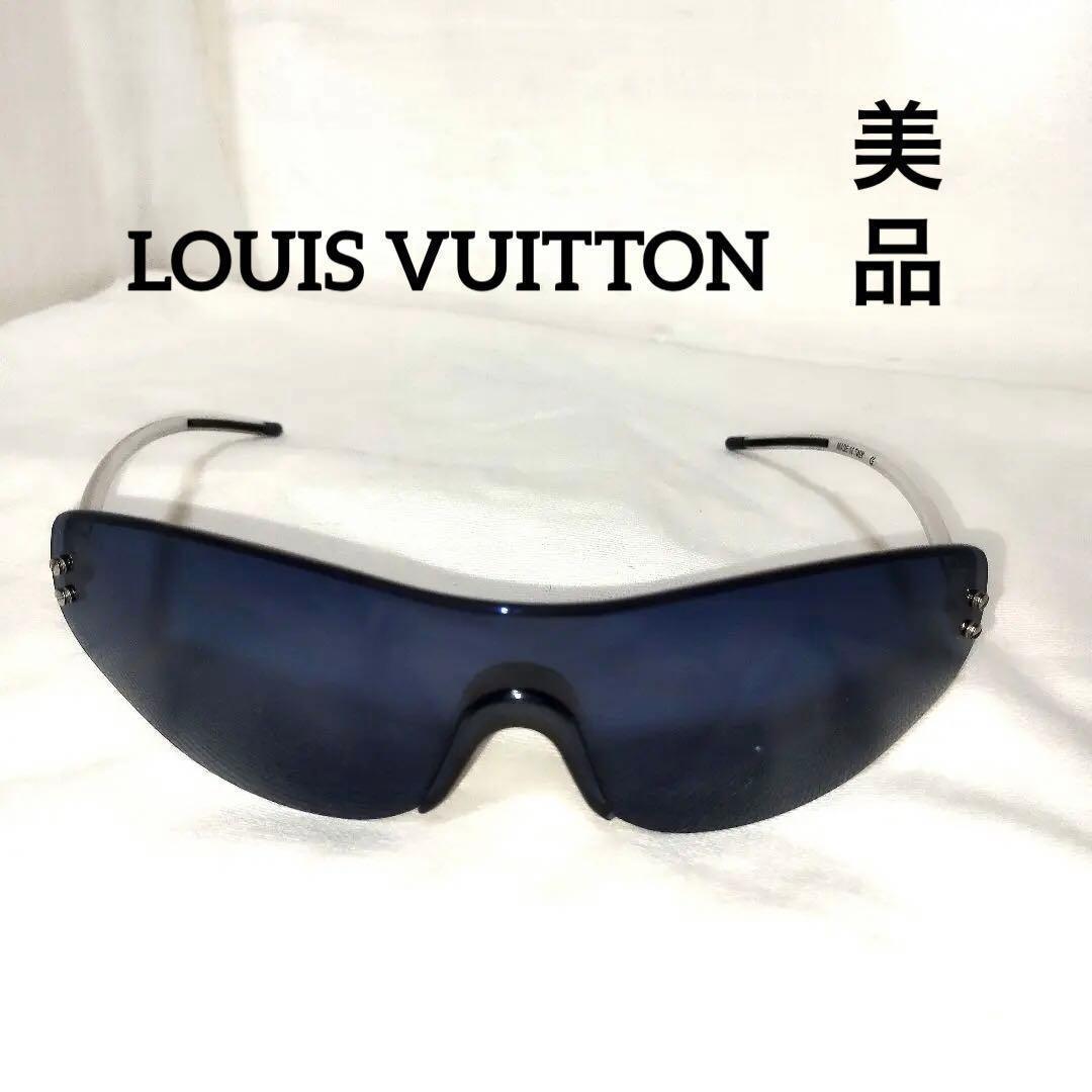 ​ルイ・ヴィトン LV サングラス シールド スポーティー メンズ 美品