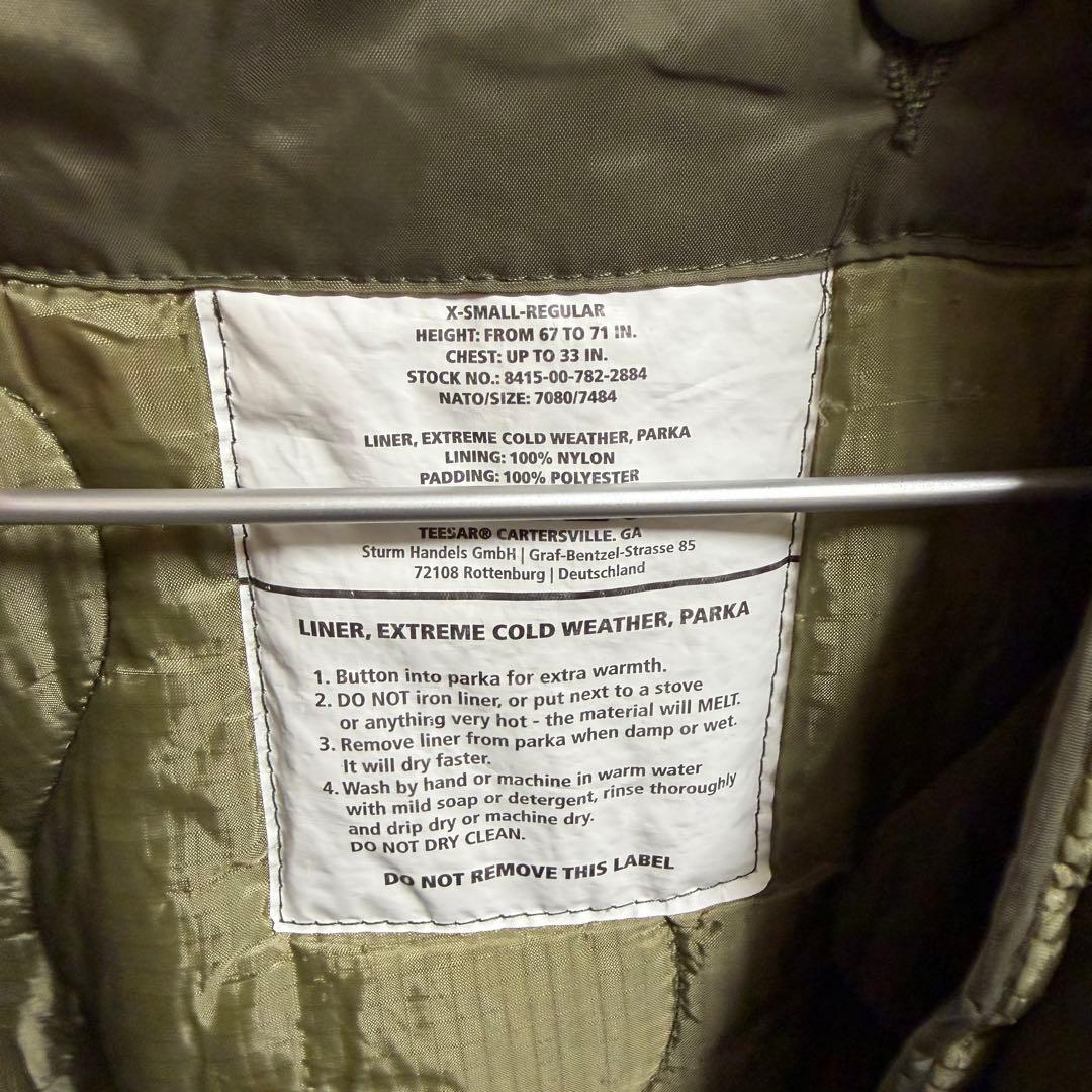 US ARMY 米軍 MIL-TEC M-65フィールドパーカ ライナー付き